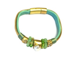 Pulseira Estilo Ibiza Menta (1 un)