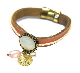 Pulseira Ibiza Cor-de-Rosa (1 un.)