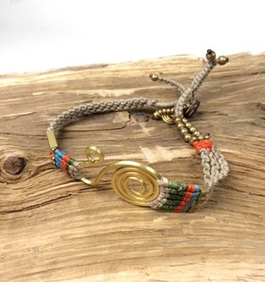 Pulseira Ibiza Handmade Originals Taupe (1 un.)