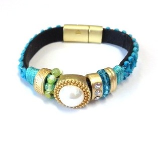 Pulseira Estilo Ibiza Azul (1 un.)