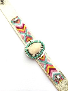 Pulseira de Luxo Ouro/Creme Buda (1 un.)
