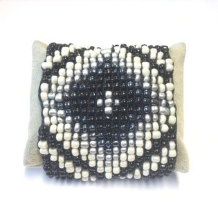 Pulseira Azteca Preto/Creme (1 un)