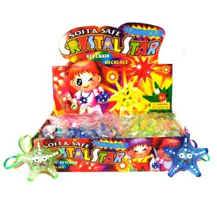 Colar Estrela-do-Mar LED em Expositor (36 unids.)