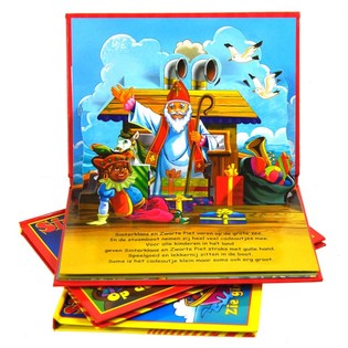 LIVROS POP-UP DE SINTERKLAAS (12 un.)
