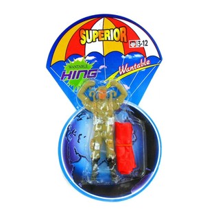 Paraquedista em cart&atilde;o (12 un.)