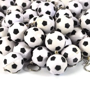 PORTA-CHAVES FUTEBOL DE ESPUMA (50 un)