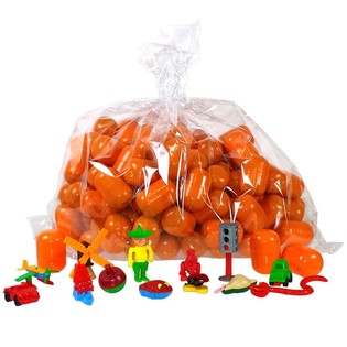Mix C&aacute;psulas Ovos Surpresa com Brinquedo (100 unid.)