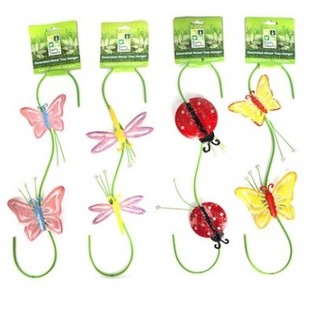 Gancho decorativo para &aacute;rvore de jardim (24 un.)