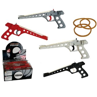 Pistola de el&aacute;sticos GADGET em expositor (24 un.)