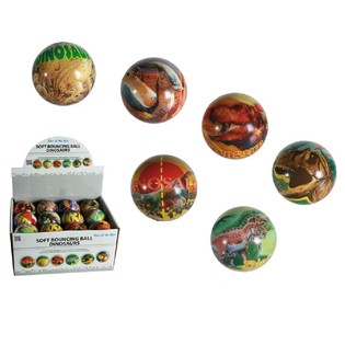 BOLAS SALTITONAS MACIAS COM DINOSSAUROS (24 un.)