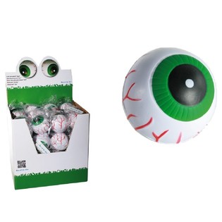 Bolas Saltitonas Grandes e Macias com Olhos, &Oslash;6cm (48 unid.)