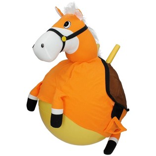 Bola Saltadora de Cavalo Jolly Jumper - Laranja (45 cm)