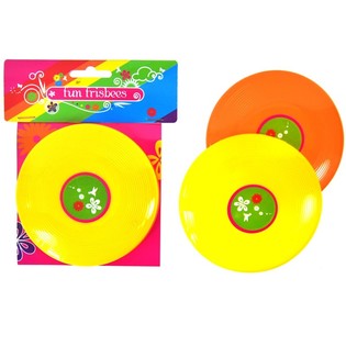 2 frisbees pequenos em saco (12 un.)