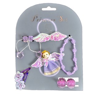 Conjunto de cabelo de 9 pe&ccedil;as para meninas (12 unid.)