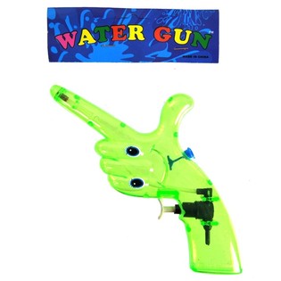Pistola de água mão verde 22 cm (12 un.)