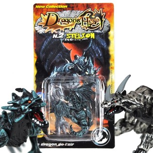 Figuras de Drag&atilde;o Dragon's Hero em Cart&atilde;o (12 un.)