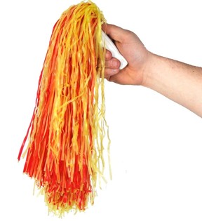 Pompom de Claque em Cart&atilde;o (12 un.)