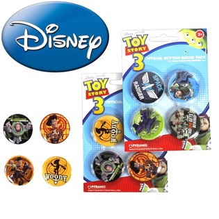 Conjunto de 4 Crachs Disney Toy Story (24 unid.)