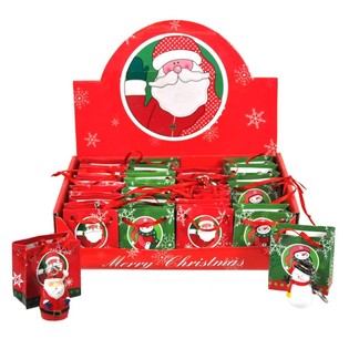 PORTA-CHAVES DE NATAL EM SAQUINHO (23 un.)