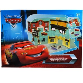DISNEY CARS - MEGA CONJUNTO DE MADEIRA "CRIA O TEU PR&Oacute;PRIO SET CARS"