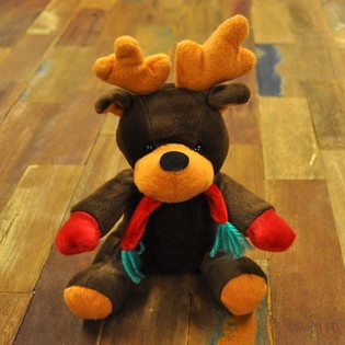 Rena de Natal Rudolf em Peluche 20 cm (7 un.)