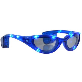 &Oacute;CULOS DE SOL LED - COR: AZUL (12 un.)