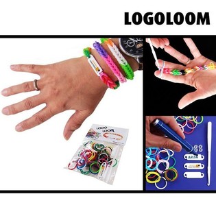 Kit de Fazer Pulseiras "LOGOLOOM" com Etiquetas (50 un.)