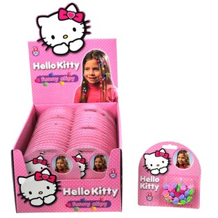 MOLAS DE CABELO HELLO KITTY FUNNY EM EXPOSITOR (35 unid.)