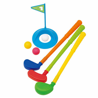 Conjunto de golfe de luxo de 9 pe&ccedil;as para crian&ccedil;as (5 un.)