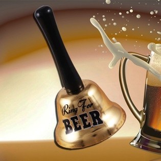Campainha "Ring for a Beer" em embalagem de oferta (2 un.)