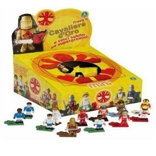 GIOCHI PREZIOSI Figuras de Blocos de Construção Cavaleiro de Ouro (24 un.)