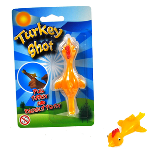 Brinquedo de Atirar Peru em Cart&atilde;o (10 un.)