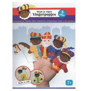 CRIA AS TUAS PR&Oacute;PRIAS MARIONETAS DE DEDO DE S&Atilde;O NICOLAU (6 sets)