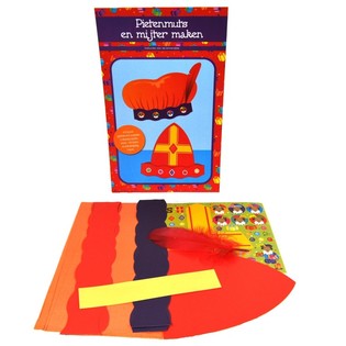 Kit DIY Chap&eacute;u de Pajem e Mitra de S&atilde;o Nicolau (12 unid.)