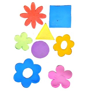Autocolantes Decorativos em Gel Jelly Gems 25 x 16 cm (24 un.)