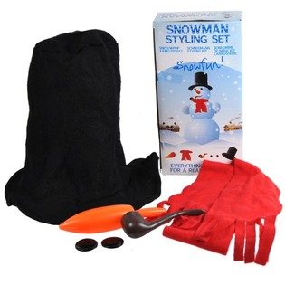 Conjunto de Acess&oacute;rios para Boneco de Neve 6 Pe&ccedil;as (3 un.)