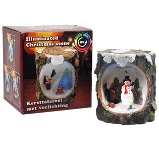 CENÁRIO DE NATAL COM ILUMINAÇÃO LED (6 un.)