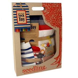 Kit de Costura Seedling - Cria o Teu Pr&oacute;prio Boneco de Meia