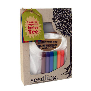 KIT SEEDLING - CRIA A TUA PR&Oacute;PRIA T-SHIRT JUNIOR 1-2 ANOS (2 un.)