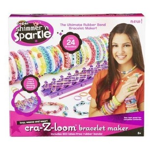 CRA-Z-ART SHIMMER'N SPARKLE - MEGA PACK DE FAZER PULSEIRAS (6 un.)