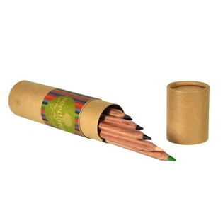 Seedling - 12 l&aacute;pis de cor grossos em tubo (Conjunto de 4)