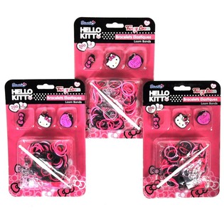 Kit de Pulseiras de El&aacute;sticos com Pingentes Hello Kitty (12 un.)