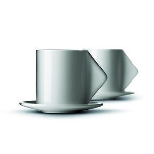 MENU - Conjunto de 2 Ch&aacute;venas de Caf&eacute; Espresso Bone China (1 conj.)