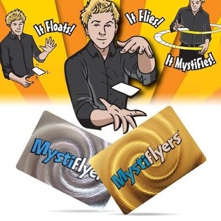 MYSTIFLYERS / TRUQUE DE MAGIA DA CARTA FLUTUANTE (10 un.)