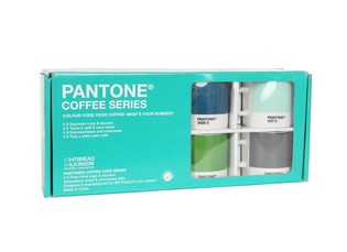 PANTONE - CONJUNTO DE 4 CHÁVENAS DE ESPRESSO E PIRES