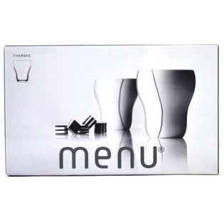 MENU - COPO T&Eacute;RMICO BLACK CONTOUR M&Eacute;DIO 320 ML, CONJUNTO DE 2