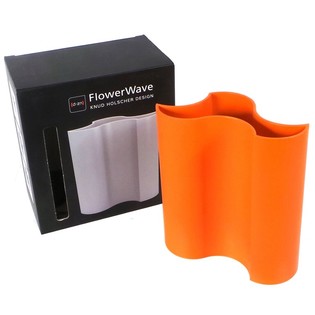 D-ZN - Jarra de Flores Flowerwave - Laranja (1 un.)