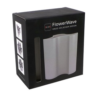 D-ZN - Jarra de Flores FLOWERWAVE - Branco (1 un.)