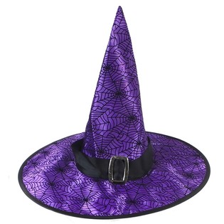 CHAP&Eacute;U DE BRUXA ROXO COM FIVELA (6 un.)