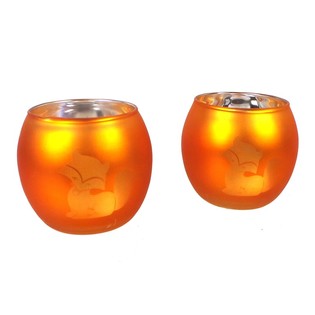 Conjunto de 2 suportes para velas de ch&aacute; raposa (12 conj.)